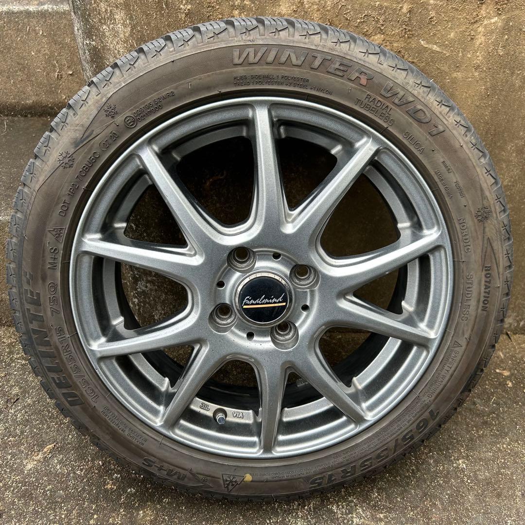 165/55R15 ホイール•スタッドレスタイヤセットfinalmind 165/55R15 ホイール•スタッドレスタイヤセットfinalmind 楽天市場】165