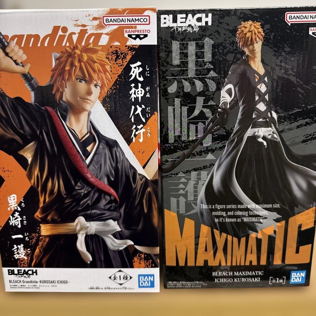 BLEACH 黒崎一護 Grandista & Maximatic 2体セット - メルカリ