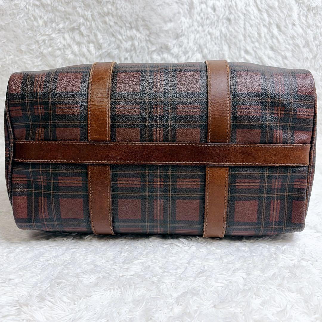 希少カラー✨ポロラルフローレン チェック ハンドバッグ ミニボストン