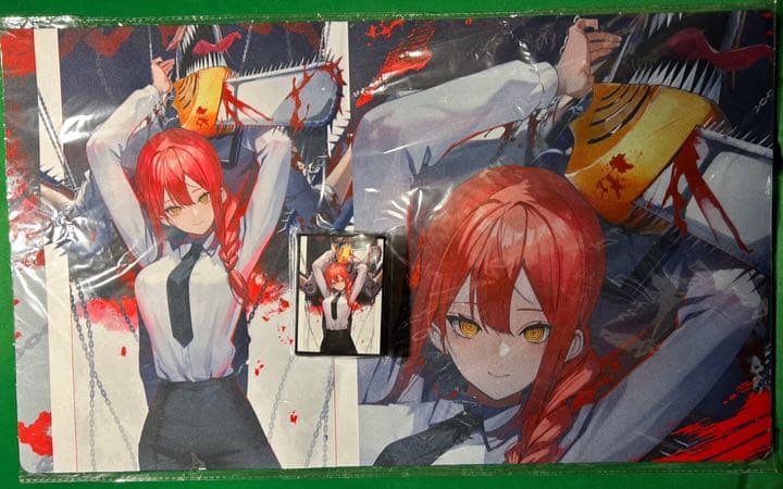 チェンソーマン マキマさん スリーブ プレイマット セット - メルカリ