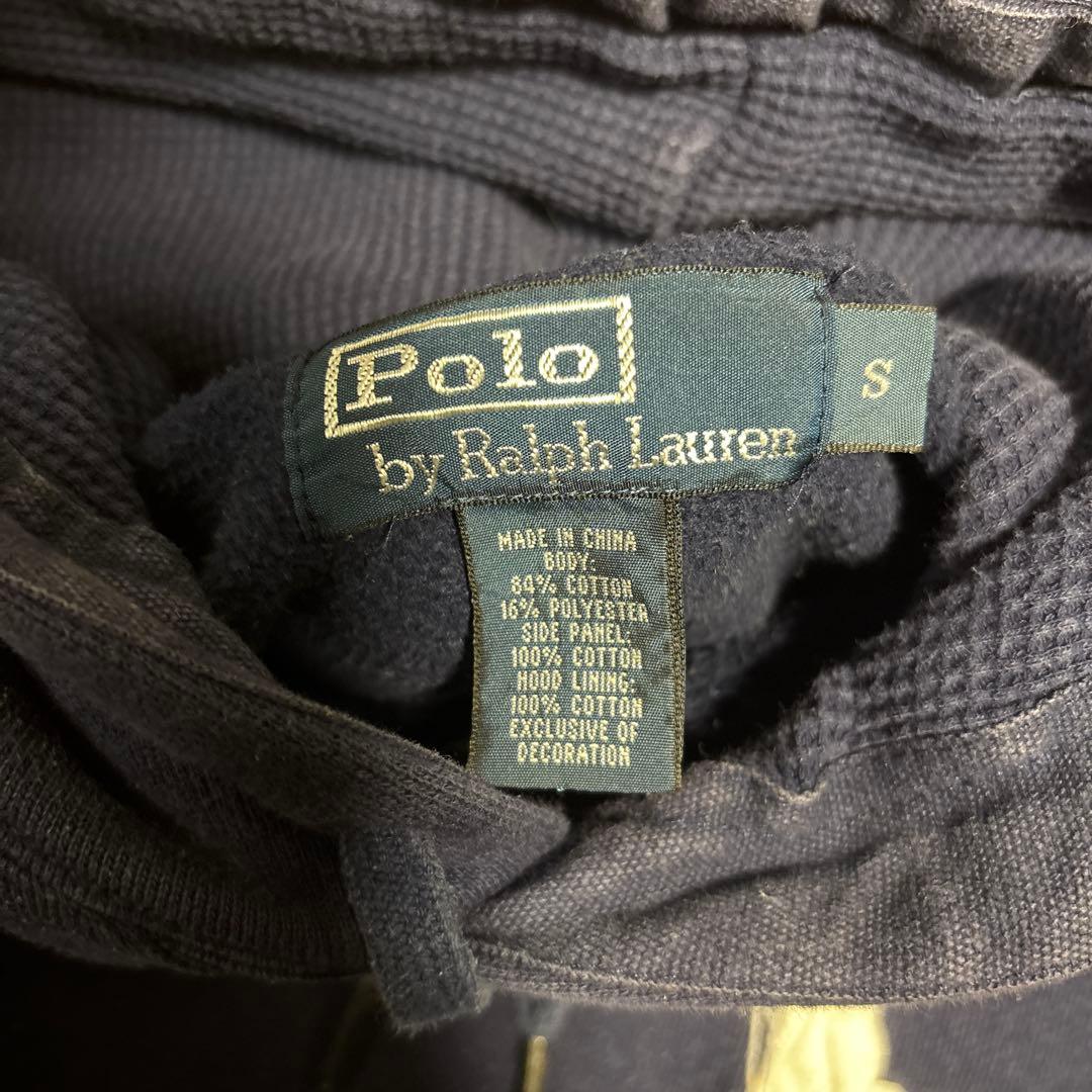 Polo by Ralph Lauren パーカービッグポニー刺繍 短丈 y2k - メルカリ