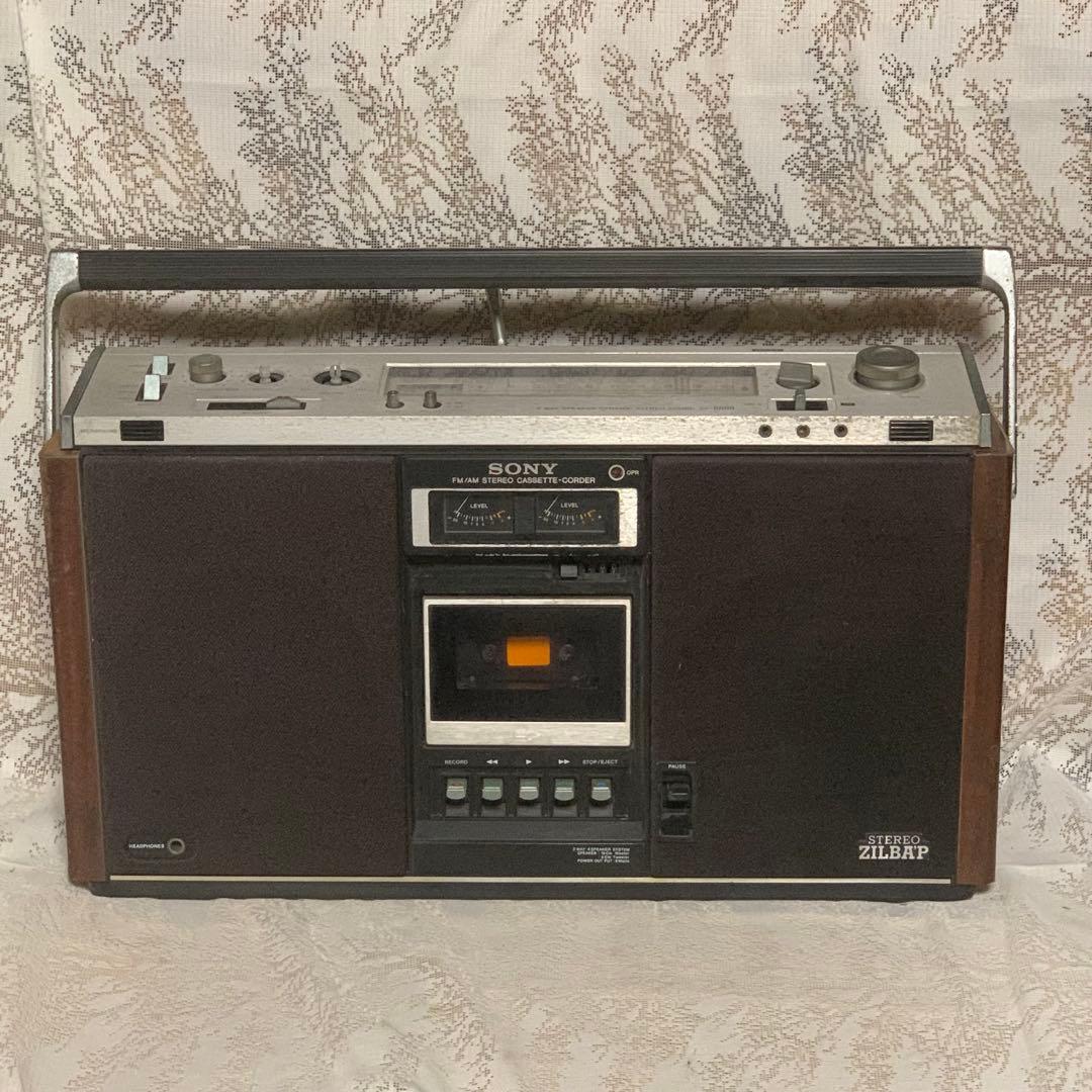 希少 SONY CF-6600 STEREO ZILBAP ステレオ ジルバップ - メルカリ