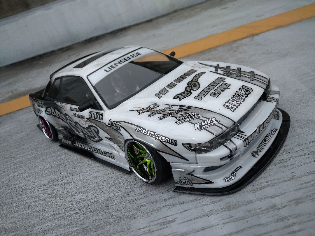 アディクション origin labo S13シルビア 新品ラジコンボディ - メルカリ