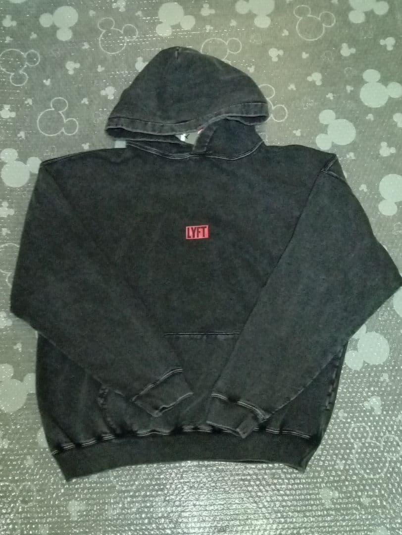 LYFT スパイダーマン パーカー Mサイズ ダークグレー