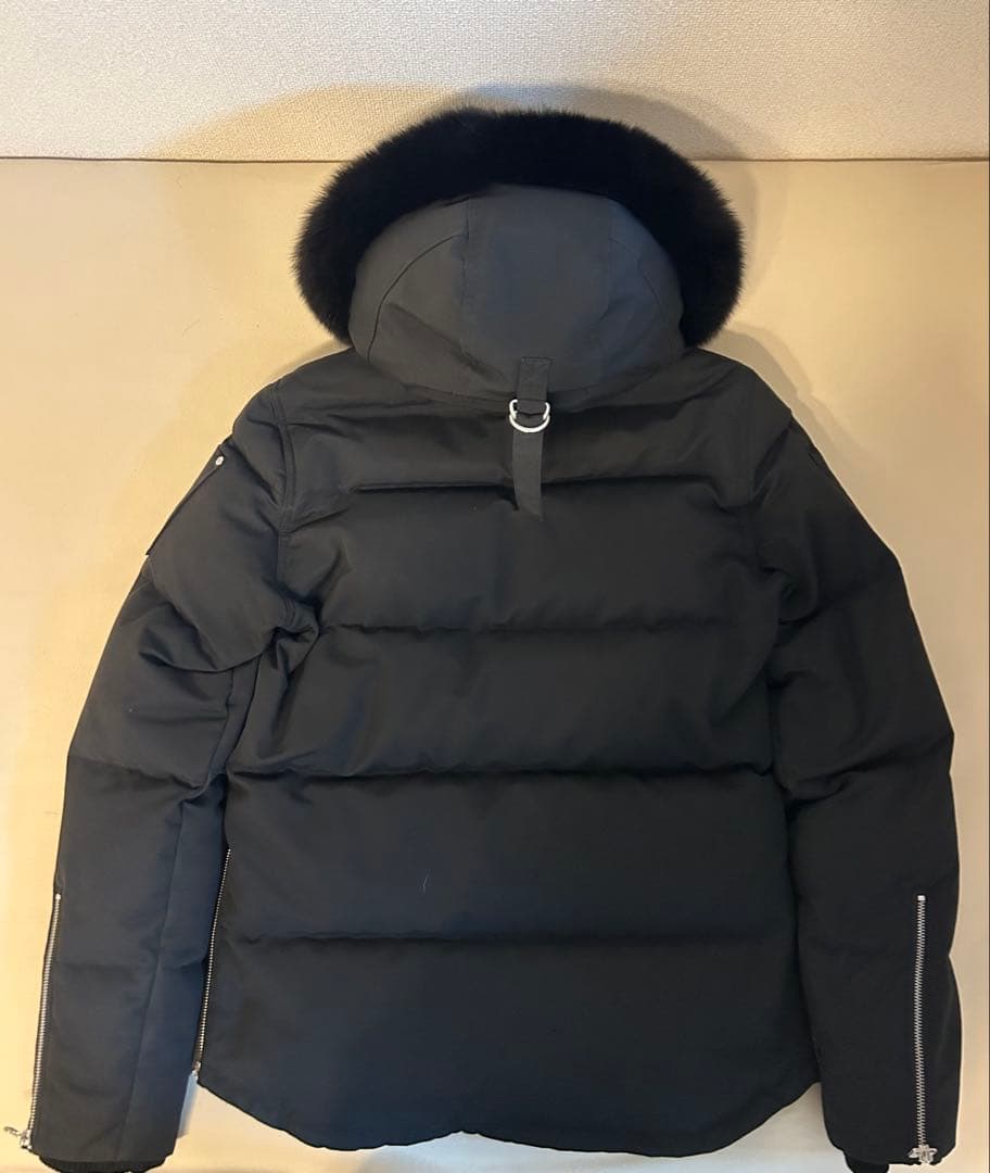 MOOSE KNUCKLES ファー付ダウン ブラック S （値下げできます