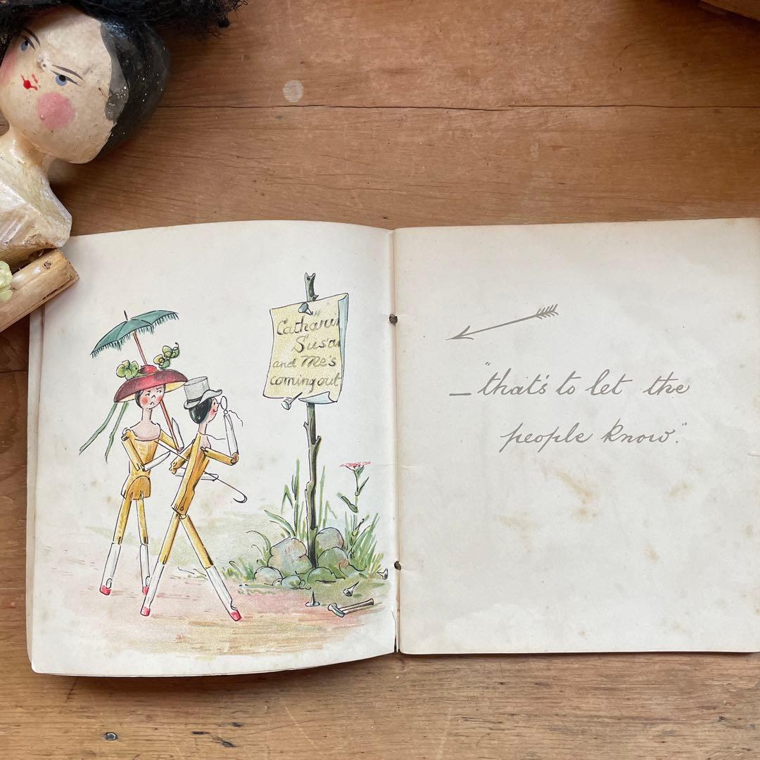 アンティーク ペグドール ピクチャーブック - メルカリ