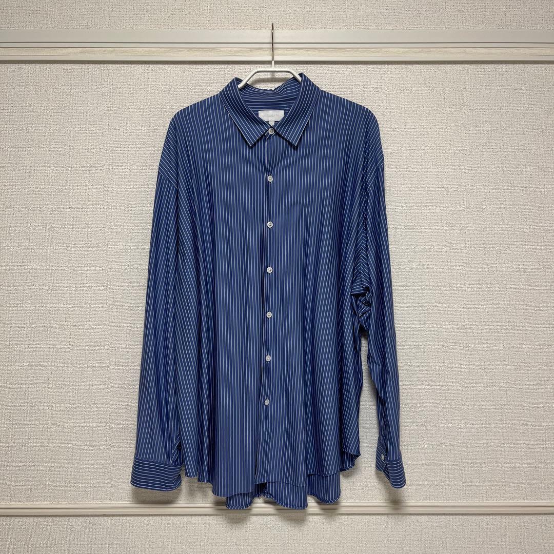 トップス KANEMASA 46G Atmosphere Stripe L/S Shirt KANEMASA PHIL. - 【残り一点】46G Atmosphere Stripe Shirt | ACRMTSM