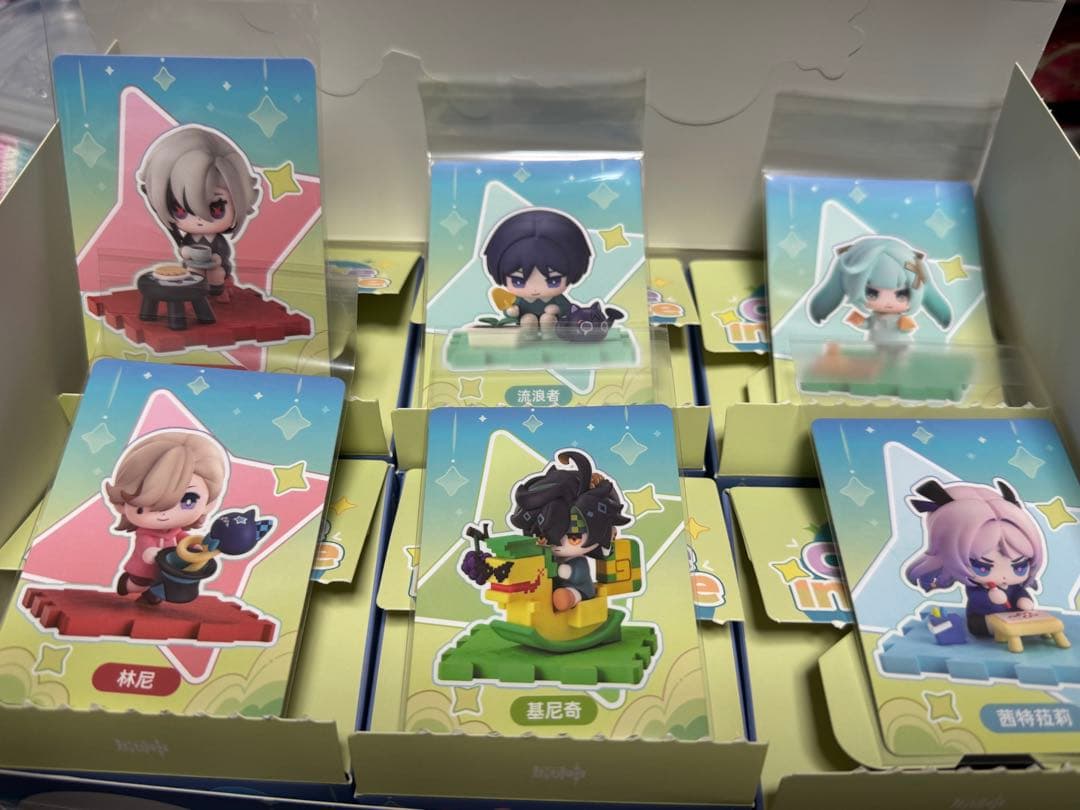 原神 童夢奇珍シリーズ ミニフィギュア コンプセット 原神 童夢奇珍 ミニフィギュア ランダム単品【予約7月中旬】 - HAKUTEA