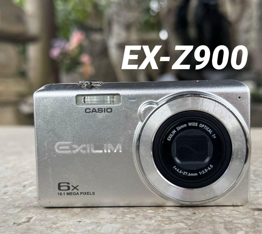 実写美⭕️【動作確認済】CASIO EXILIM EX-Z900 シルバー 美品】CASIO EXILIM EX-Z900 シルバー - メルカリ