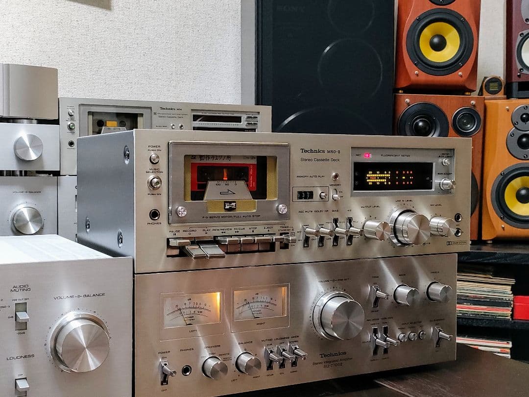 テクニクス Technics RS-M50Ⅱ ステレオカセットデッキ（動作品