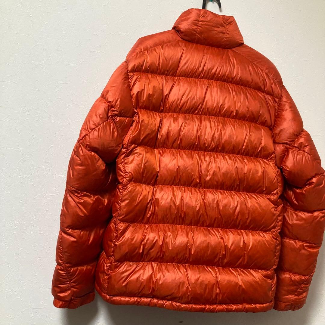美品 モンベル アルパインダウン ジャケット L オレンジ 1101426