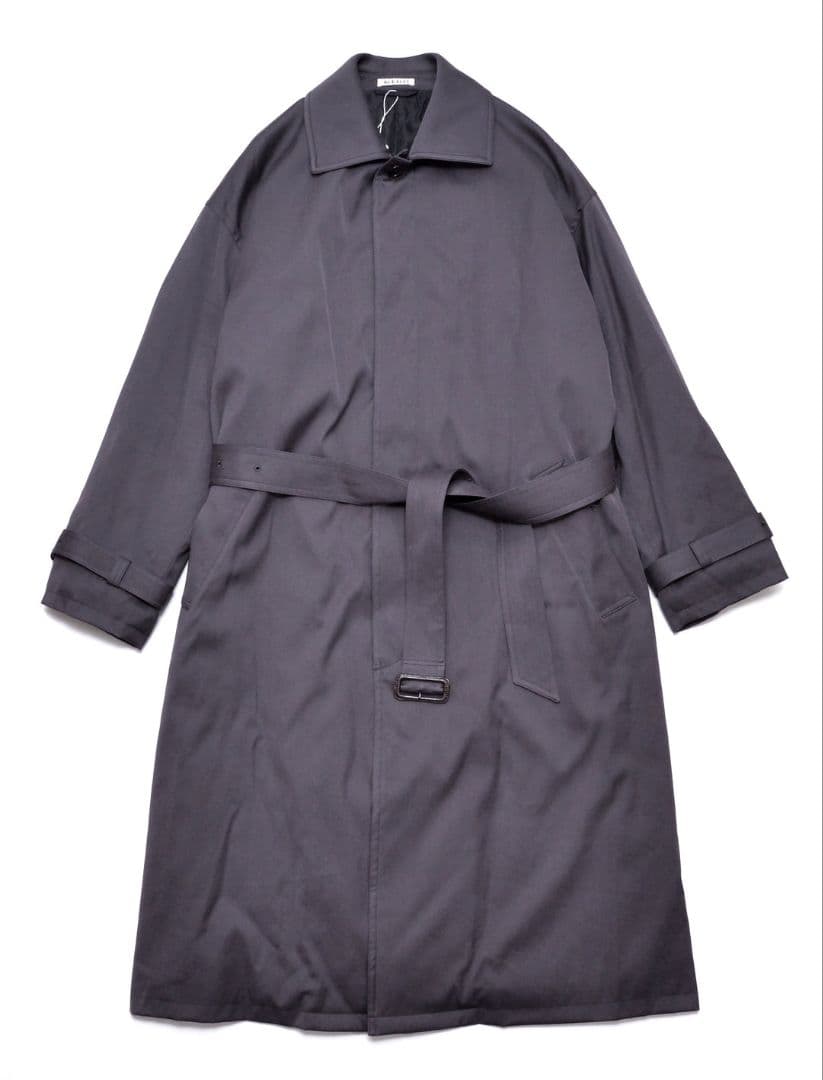 【12/22迄限定価格】AURALEE パテッドコート 希少サイズ5 AURALEE（オーラリー） メンズ コート DOUBLE CLOTH HARD TWIST CARSEY