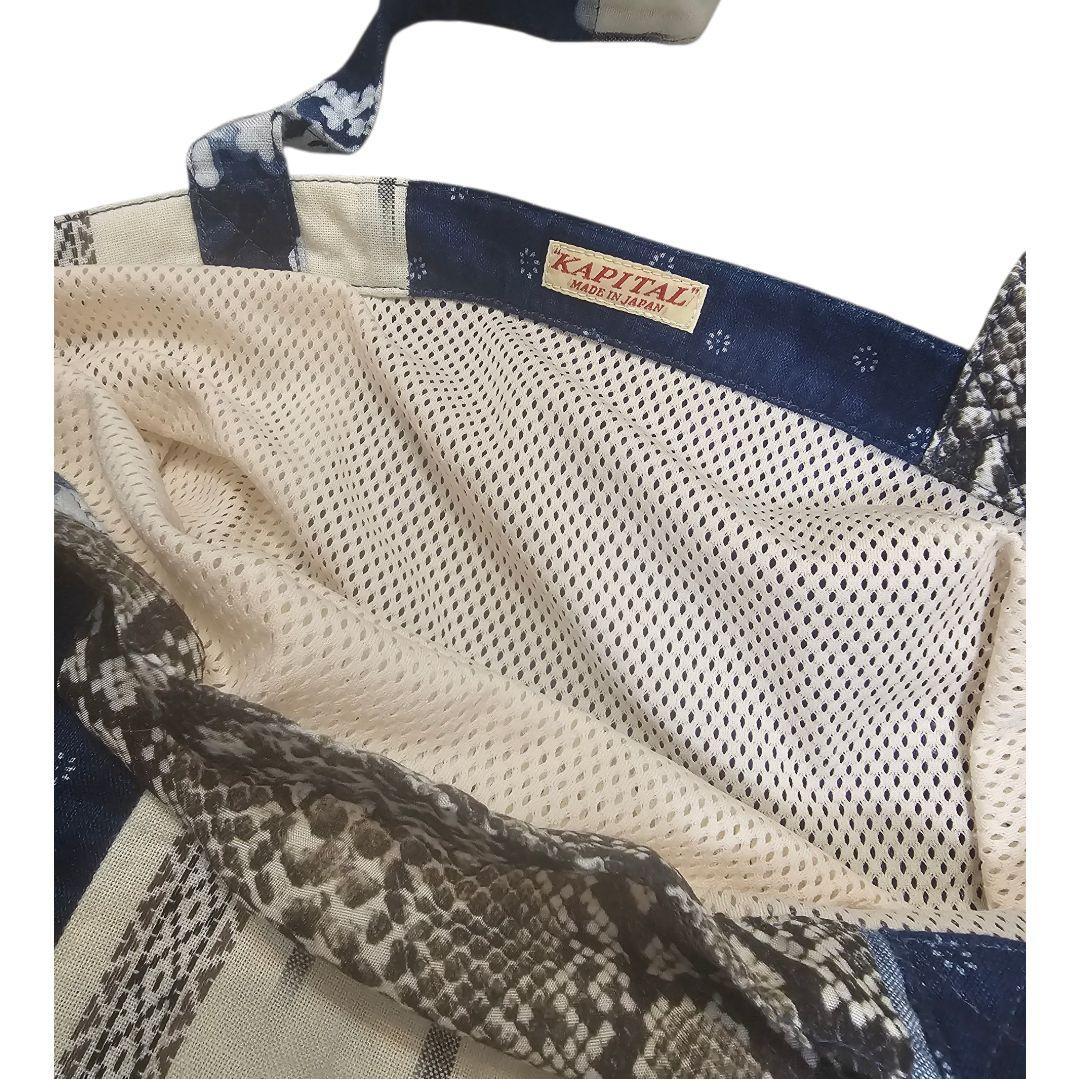 KAPITAL パッチワークノベルTOTE BAG(IDG) キャピタル - メルカリ
