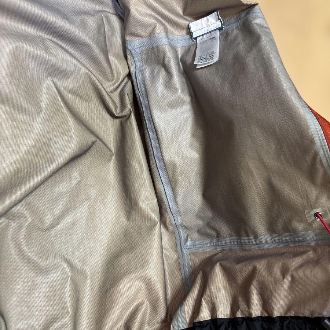 montbell tech shell jacket レッドL 短丈ドローコード - メルカリ