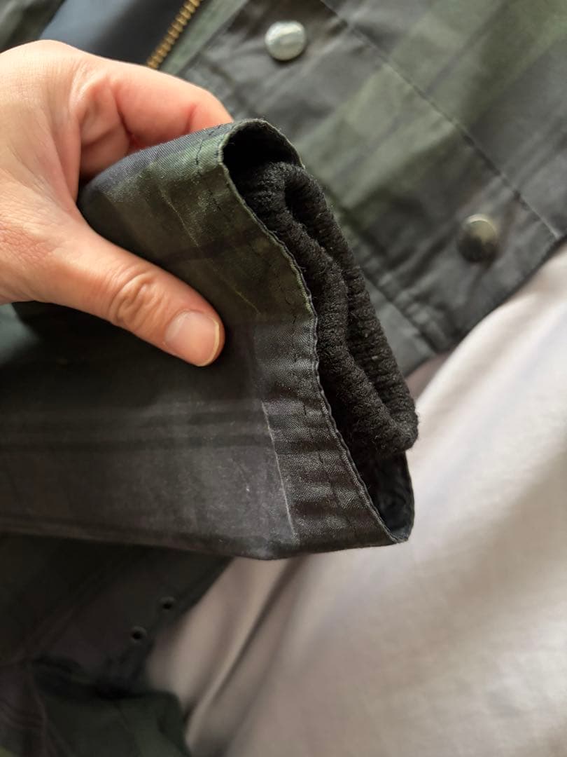 Barbour ブラックウォッチ オイルドジャケット 34 ビームス別注 - メルカリ