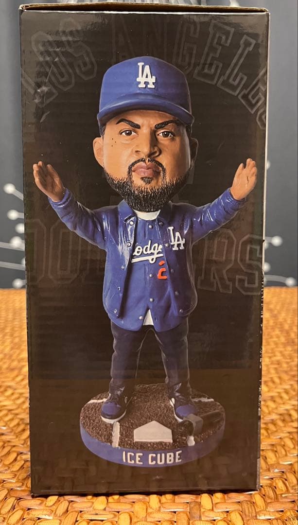 LAドジャース Ice Cube ボブルヘッド フィギュア アイスキューブ