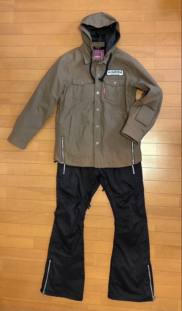 ダブルエー AA スノーボードウェア レディース 上下セット AA（ダブルエー） 22-23 AA HARDWEAR/ダブルエー GIRL 717 pant パンツ