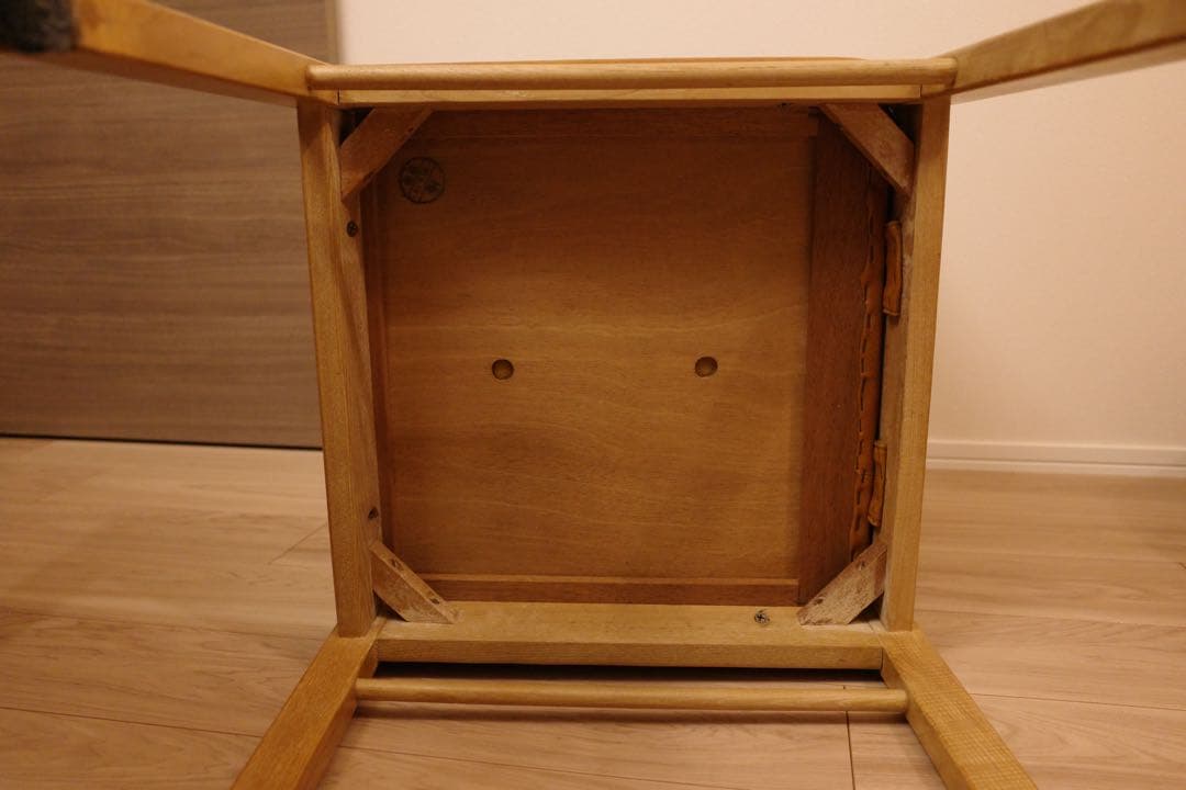 希少】オールドマルニ マルニ木工 孔雀ロゴ/ヴィンテージ レザーチェア