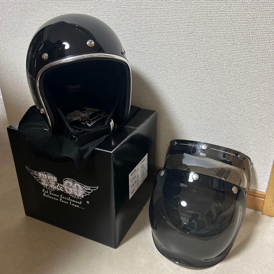 TT&CO. Super magnum XXL クロームトリム ブラック TT&CO. スーパーマグナム XXLサイズ クローム トリム ブラック