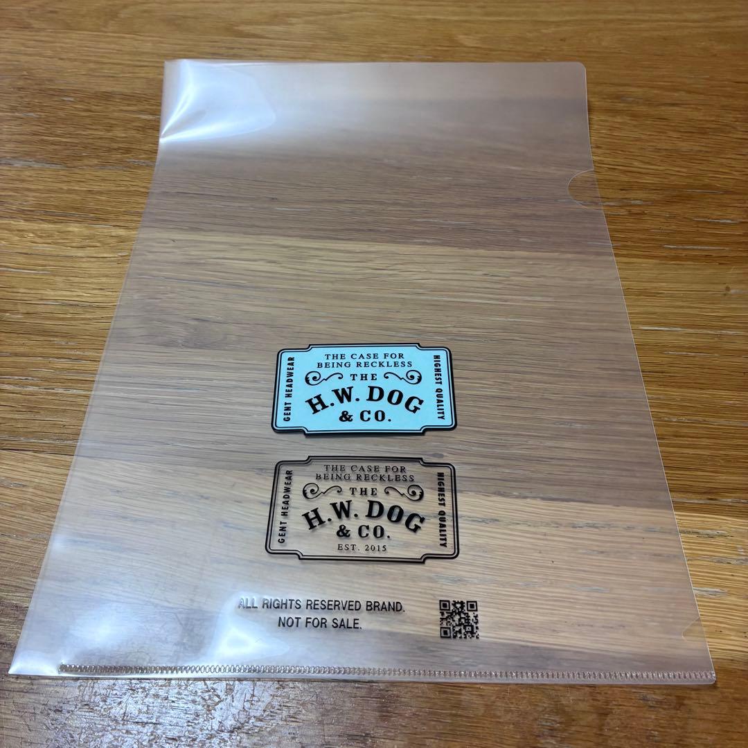 【新品未使用！】H.W.DOG&CO. BERET BLACK 品番D00022