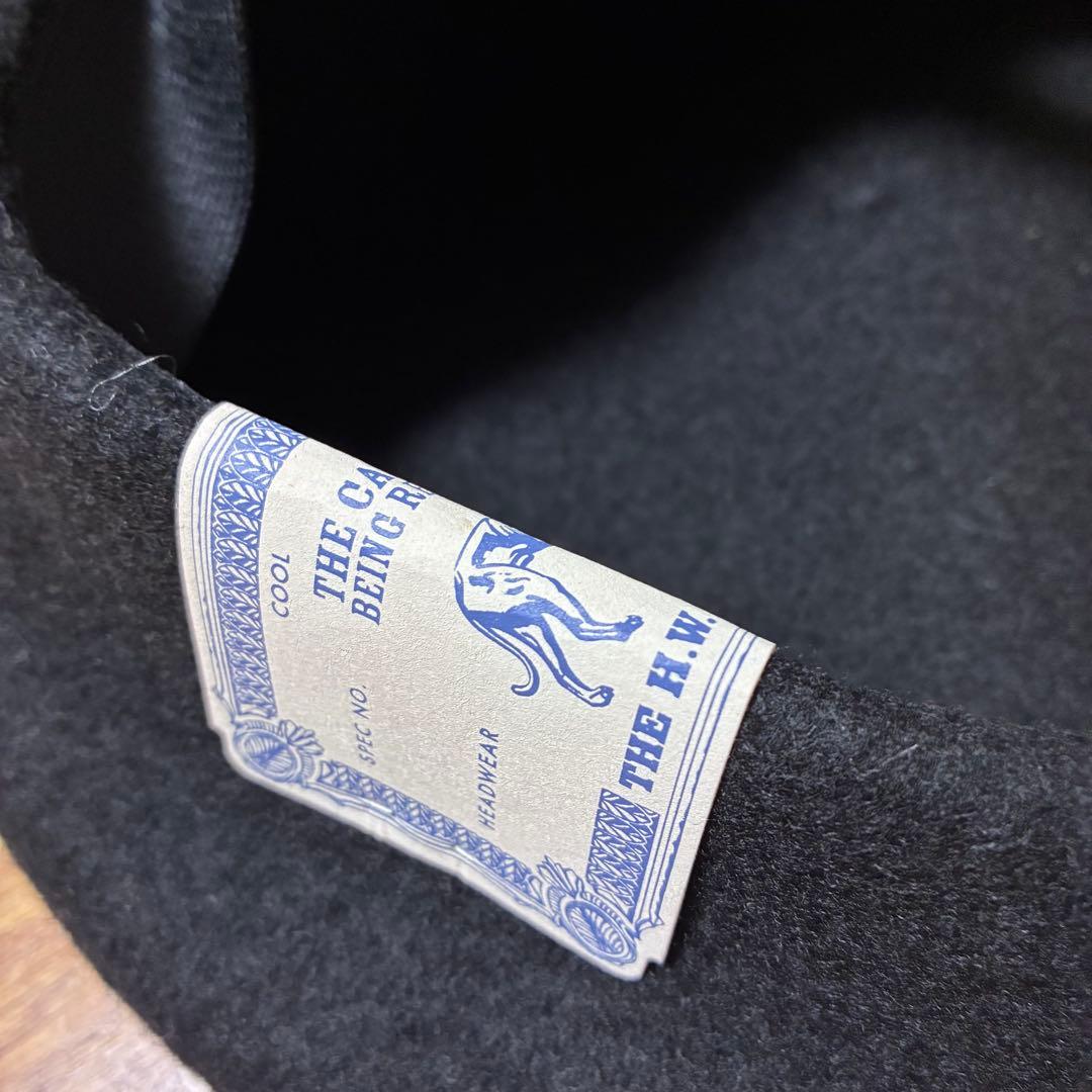 【新品未使用！】H.W.DOG&CO. BERET BLACK 品番D00022