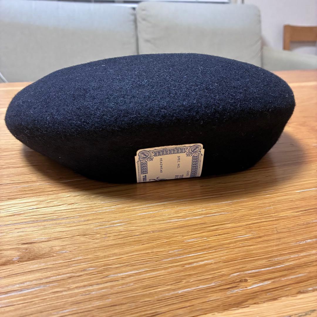 【新品未使用！】H.W.DOG&CO. BERET BLACK 品番D00022