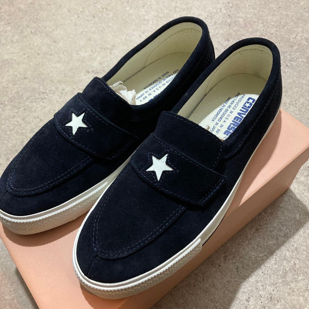 NAVY CONVERSE ADDICT ONE STAR LOAFER - メルカリ