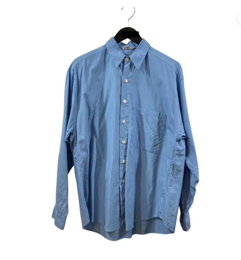 トップス 25SS AURALEE WASHED FINX TWILL SHIRT 3 Washed Finx Twill Shirt — White – La Garçonne