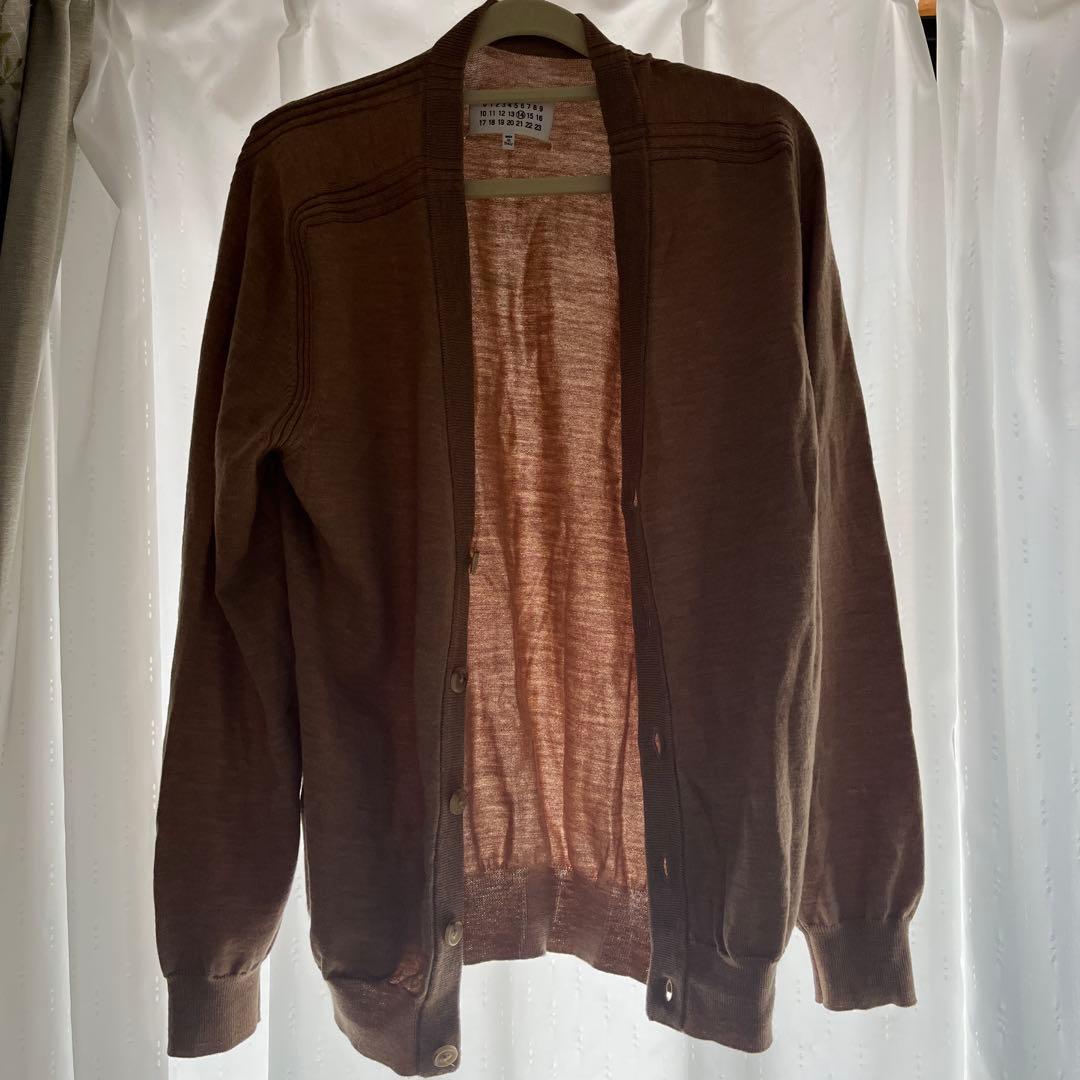 r*u様 Maison Martin Margiela ブラウンカーディガン サ 中古・古着通販】Maison Margiela (メゾンマルジェラ) 21AW エルボー