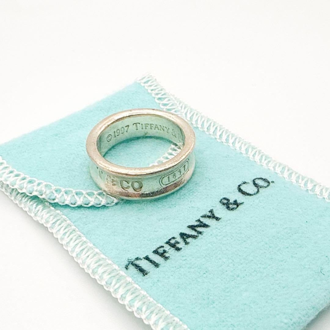 2736-3 保存箱付き人気✨Tiffany ナローリング　指輪　　12号 ティファニー TIFFANY&CO. アトラス ナロー リング 30540417 指輪