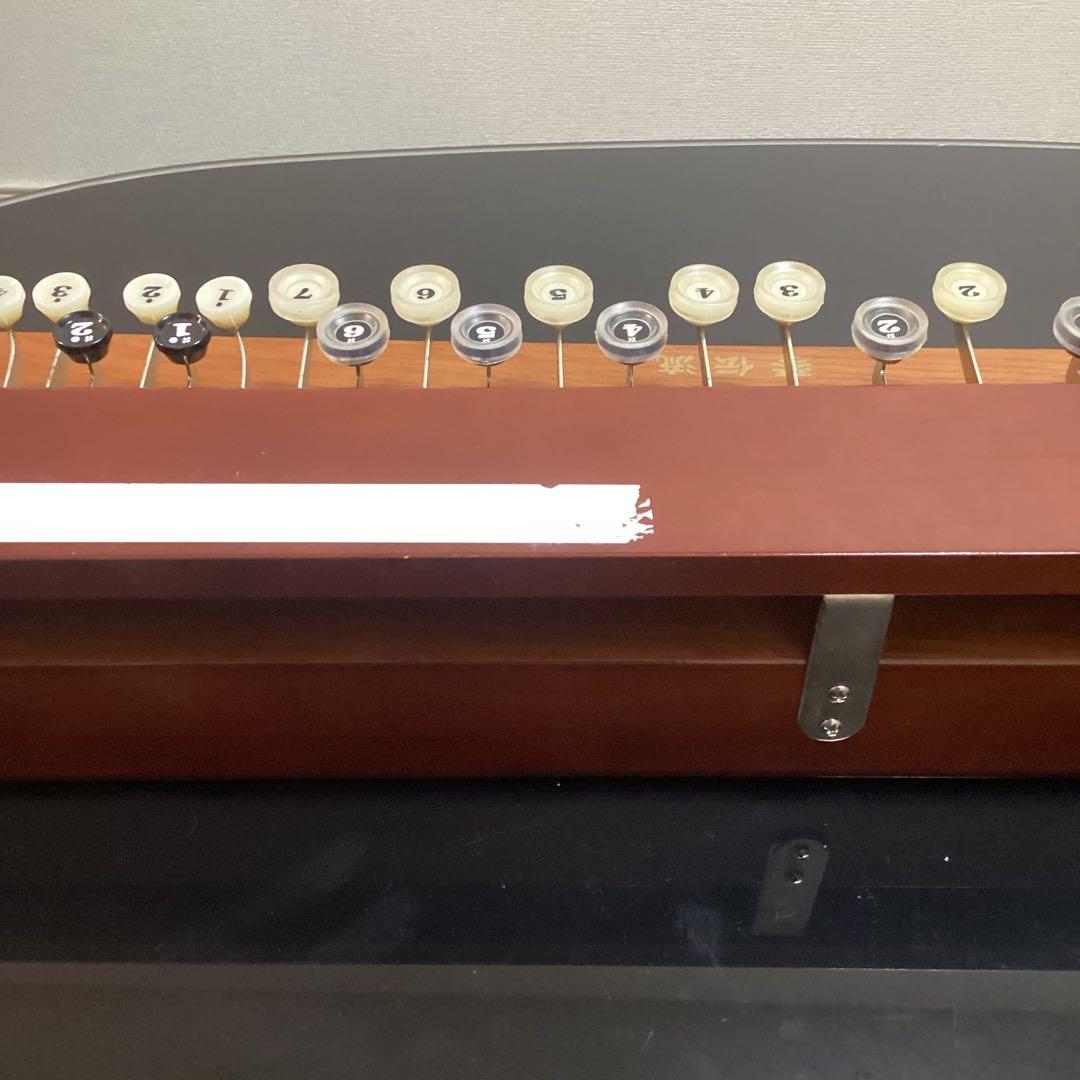 美品】大正琴 琴伝流 テナー かえで ハードケース付 - メルカリ