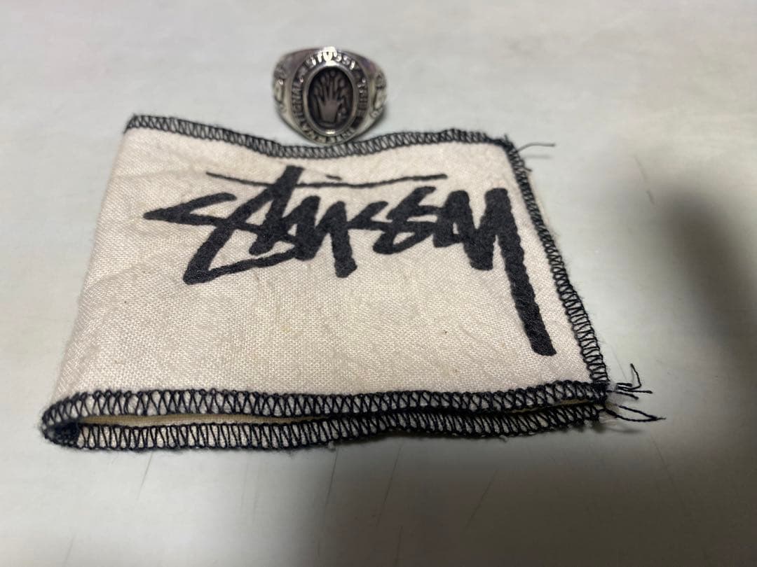 STUSSY OLD カレッジリング 入手困難 ヴィンテージ - メルカリ