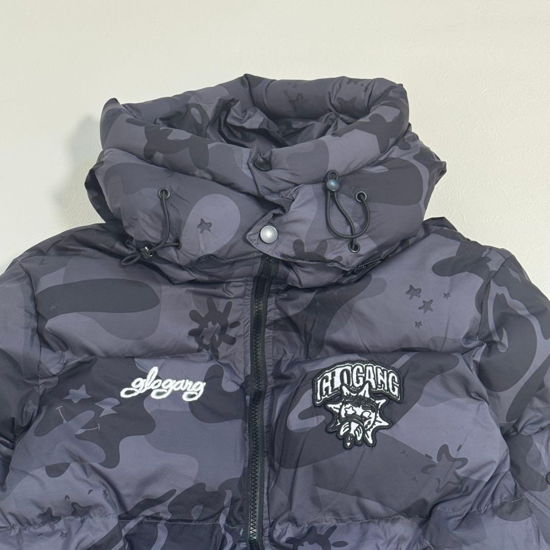 新品未使用 GLOGANG グローギャング 迷彩 ダウンジャケット S - メルカリ
