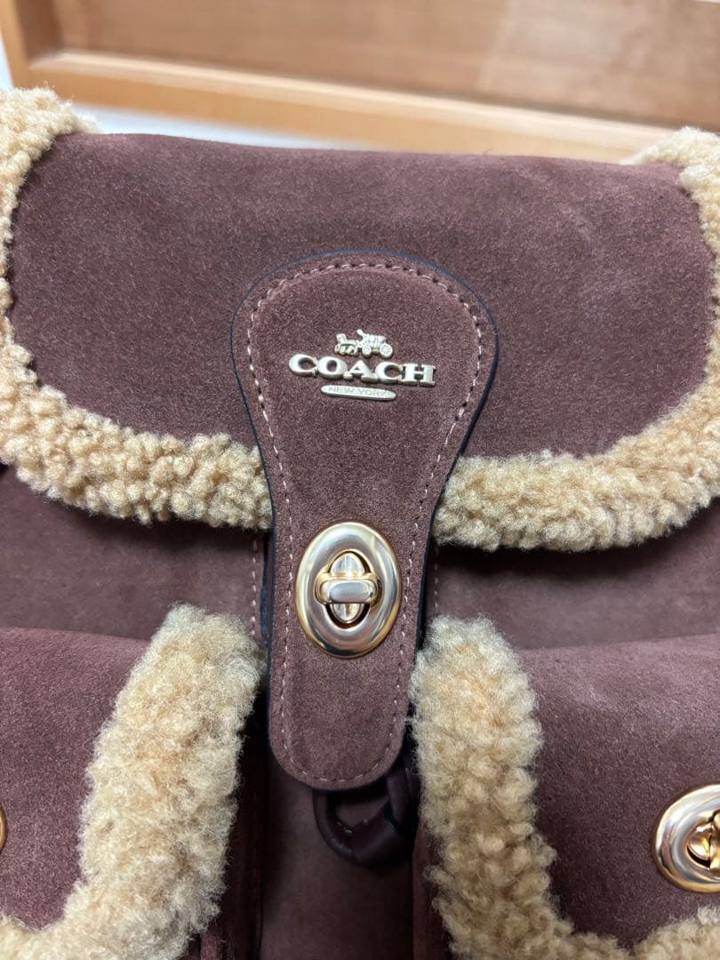 COACH ハドリー バックパック ヴィンテージ ブラウン マルチ - メルカリ