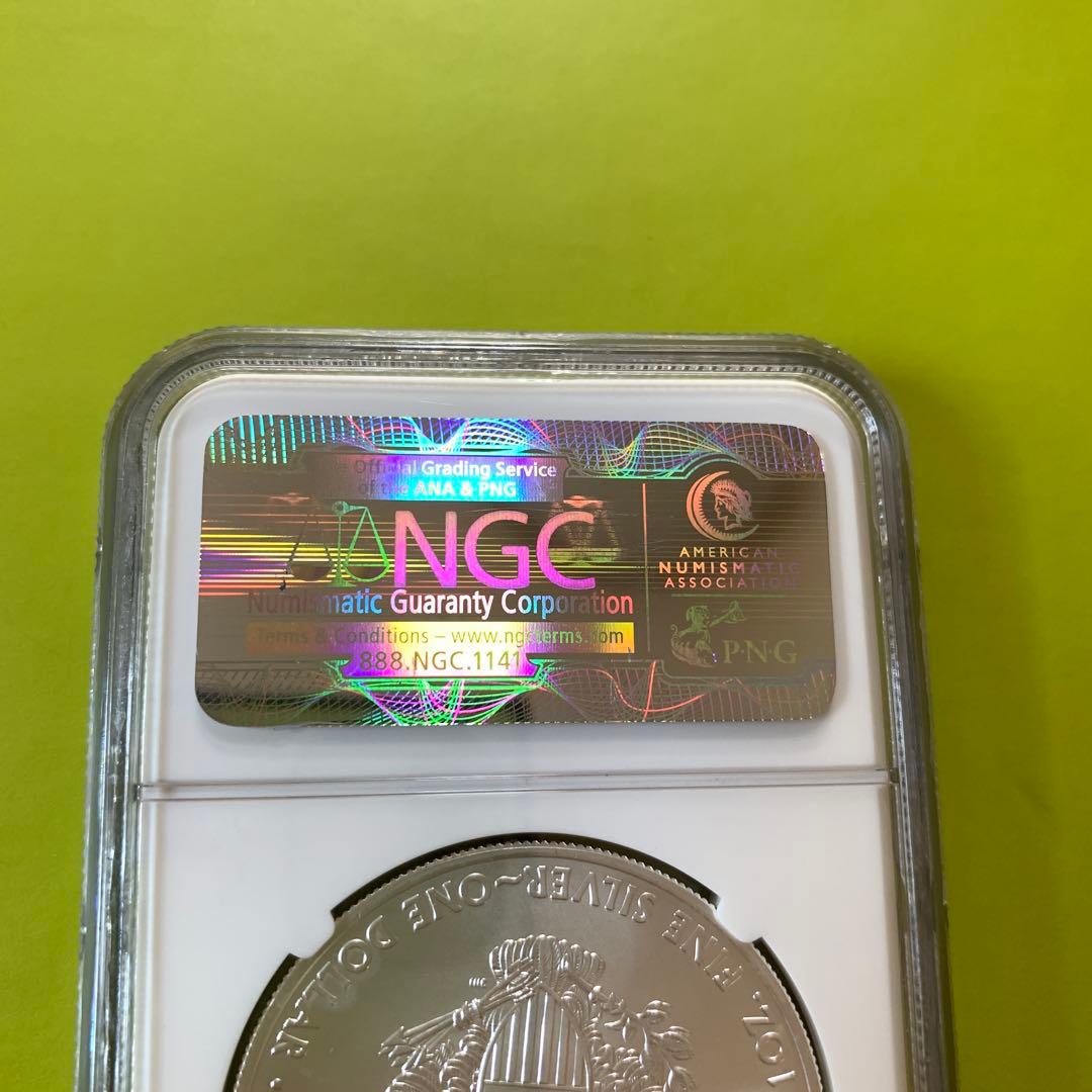 NGC鑑定済み 最高評価 MS70 2011年 アメリカ イーグル銀貨 1oz - メルカリ