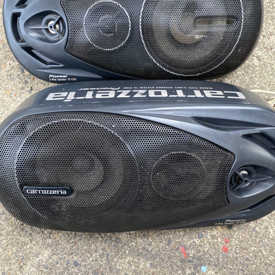 パイオニア TS-X180 3ウェイスピーカー 当時物 置き型 作動OK - メルカリ