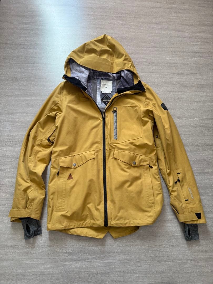 Quiksilver GORE-TEX スノーボードウェア　Sサイズ Quiksilver（クイックシルバー） スノージャケット メンズ GORE-TEX