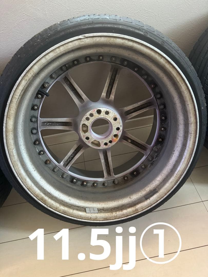 エボリューション　インテンシブハンク　10.5jj 11.5jj 4本　引取限定