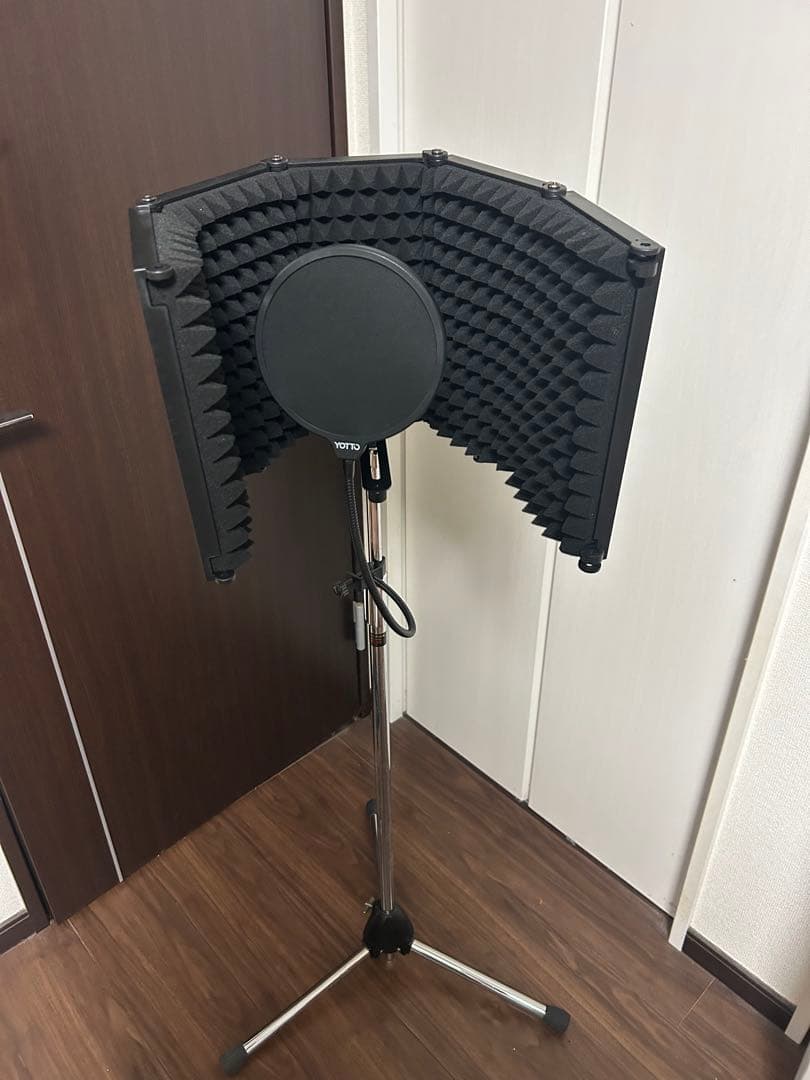 マイクスタンド、ポップガード、リフレクションフィルターセット DTMセット 楽天市場】リフレクションフィルター マイク 録音 防音 吸音材 5つ折り