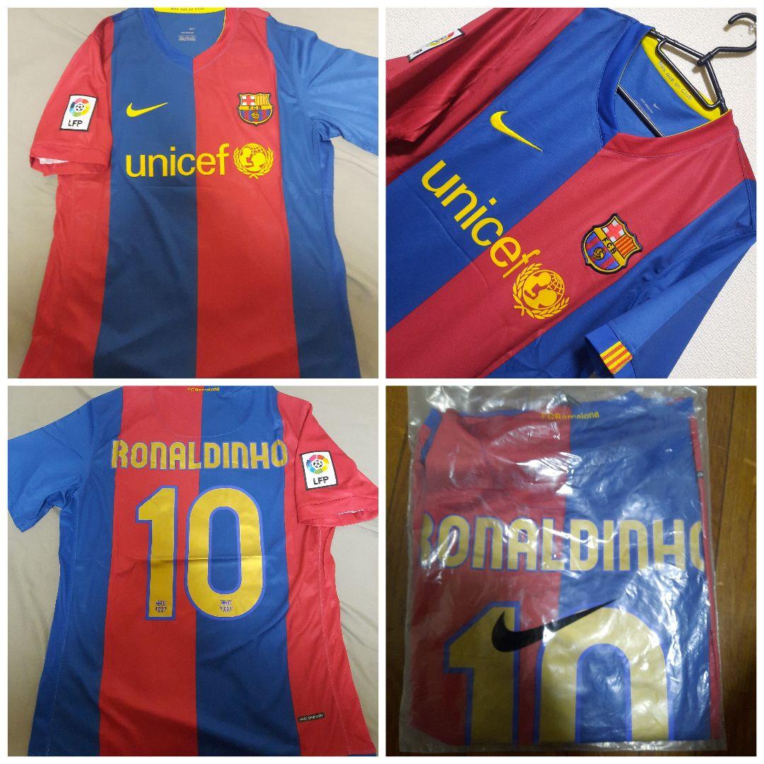 #10 ロナウジーニョバルセロナ06/07 ホーム ユニフォーム Amazon | [OUNIY] fcバルセロナ ユニフォーム 20-21 アウェイ ブラック