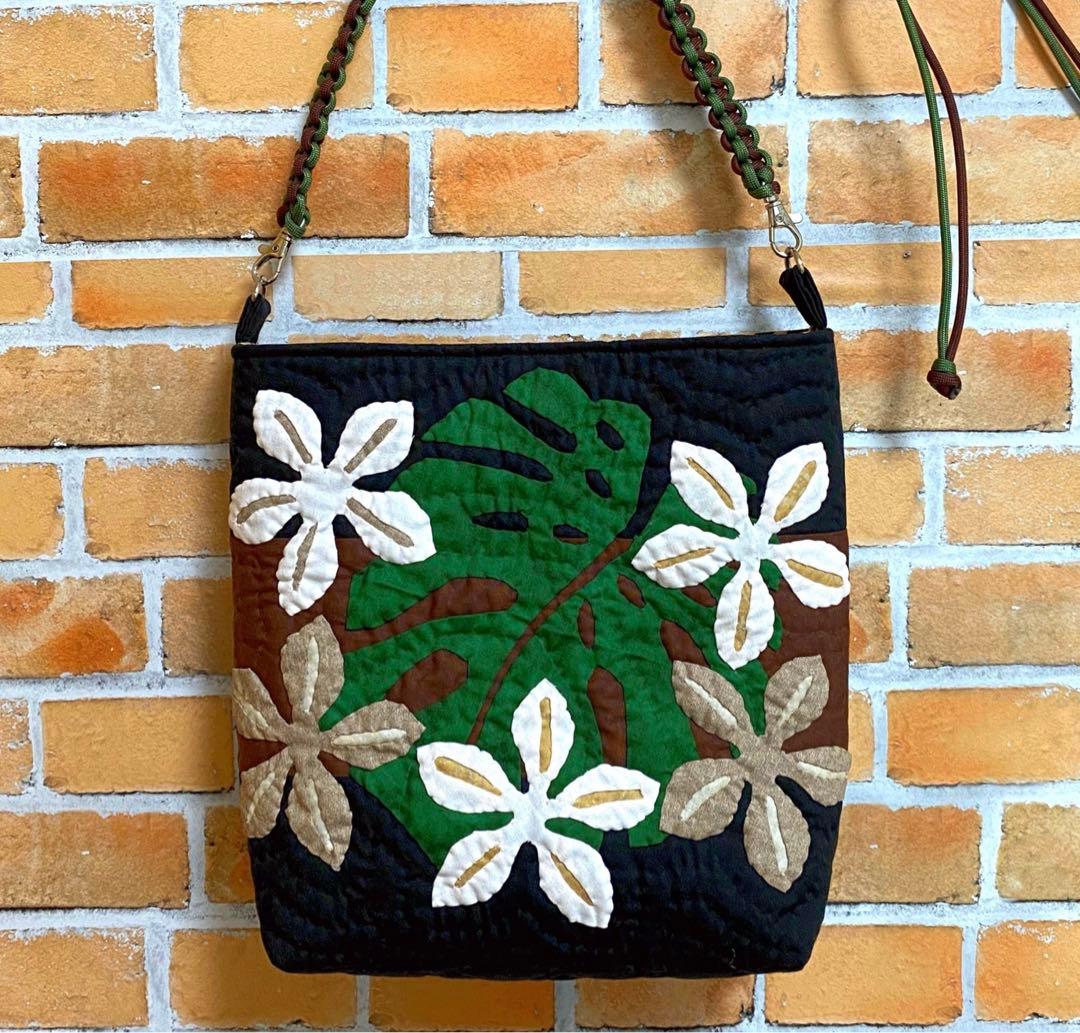 ハワイアンキルト ショルダーバッグ - メルカリ