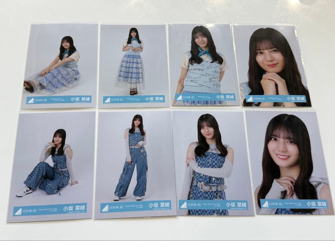 日向坂46 カレンダー スタイリング デニム 生写真 8種コンプ　小坂菜緒 日向坂46 生写真3種 通信販売受付開始の | ニュース | 日向坂46公式