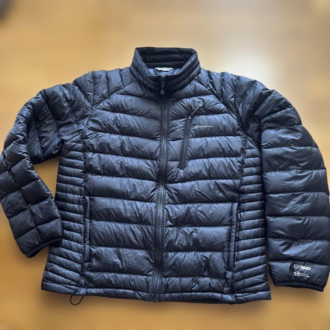 EDDIE BAUER EB900 フィルパワー ダウンジャケット L 黒 極美品】Eddie Bauer EB900 メンズ ダウンジャケット 黒 M - メルカリ