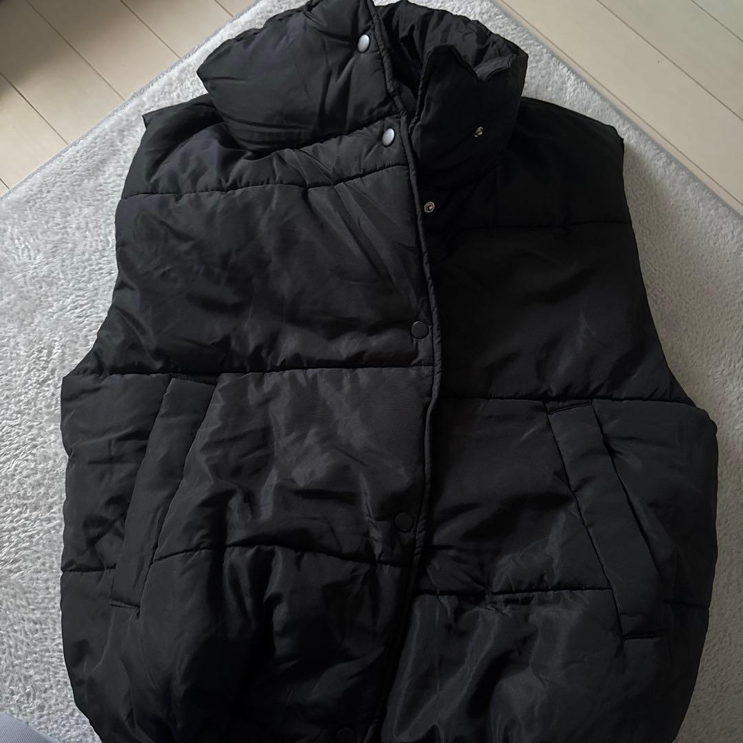 GRL ブラック ダウンベスト - メルカリ