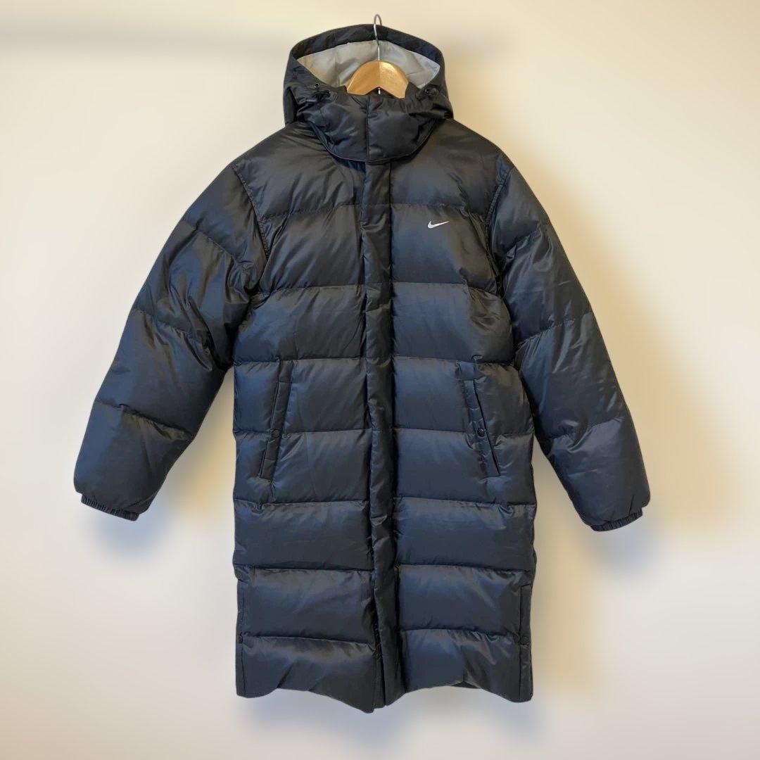 【新品】Nike ダークグレー ベンチコート NIKE ナイキ ベンチコート ナイロン コート サッカー フットサル 中綿