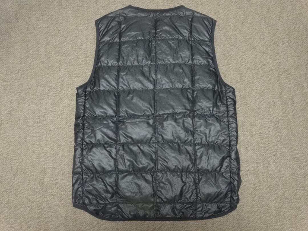 希少 旧ロゴ オールド モンベル プルーオーバー ダウンベスト ガンメタ