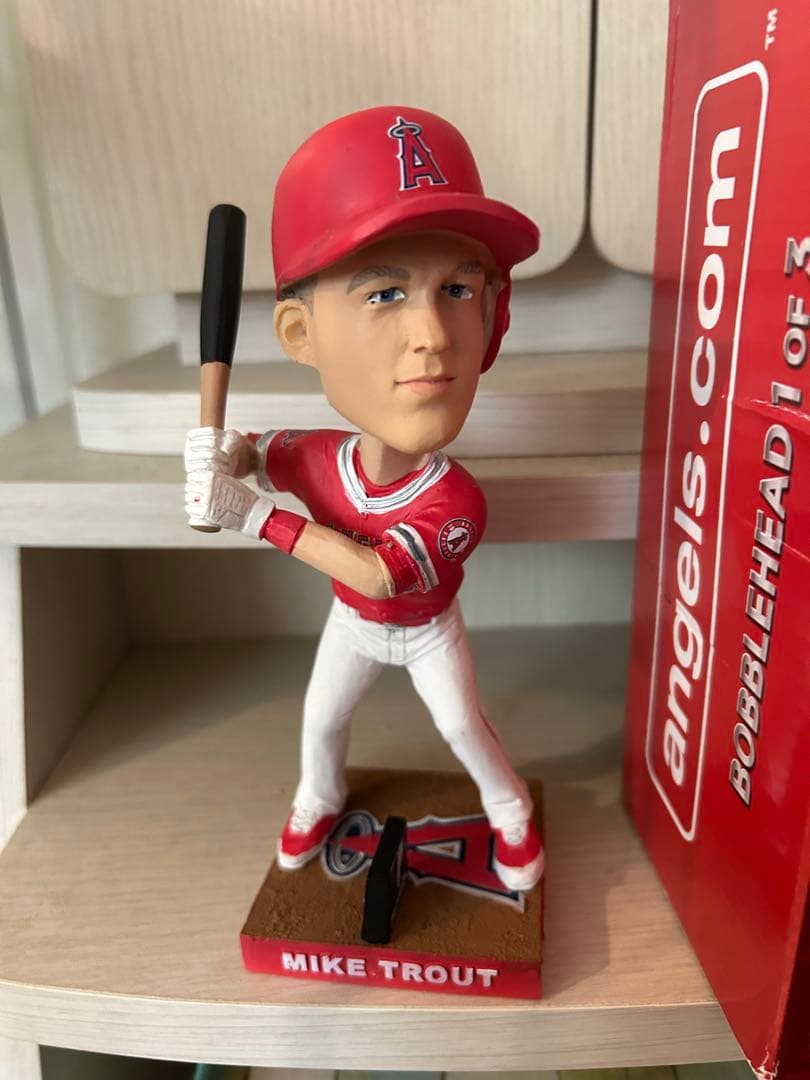 マイクトラウト ボブルヘッドMVP 2017 ロサンゼルスエンゼルス