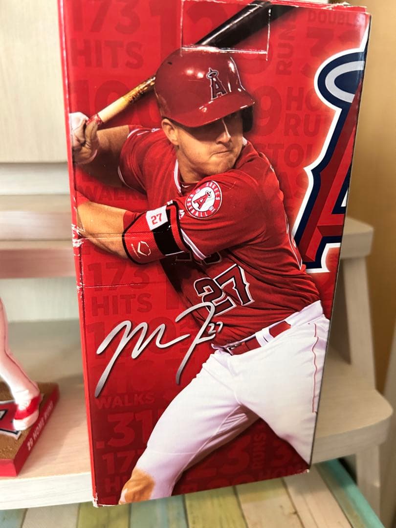 マイクトラウト ボブルヘッドMVP 2017 ロサンゼルスエンゼルス