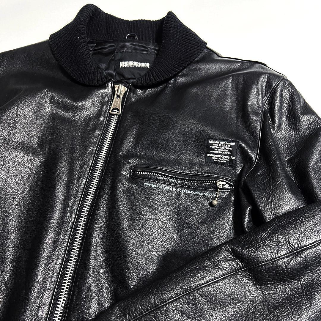 NEIGHBORHOOD filthy レザージャケット 黒M ブラック - メルカリ