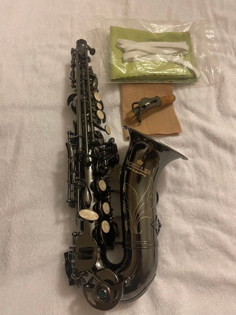 ソプラノサックス Schiller Curved。Germany - メルカリ